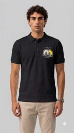 Pure Cotton Half Sleeves Regular Fit Plain Solid Classic Polo
