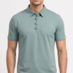 Pure Cotton Half Sleeves Regular Fit Plain Solid Classic Polo