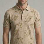 Men Polo Tshirt with Half Sleeve Regular Fit
