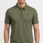 Men's Cotton Rich Solid Polo Tshirt | Collar Tshirts | Half
